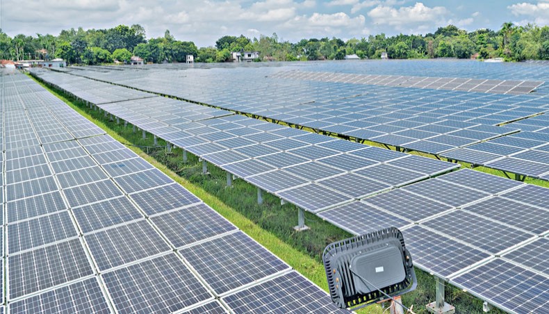 孟加拉國電網太陽能發電量增長