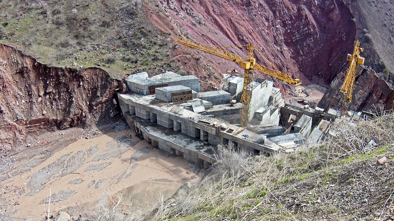 世行將不會資助塔吉克斯坦的Rogun水電站建設