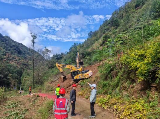 中國陜西山陽抽水蓄能電站項目上下庫永久道路工程正式開工