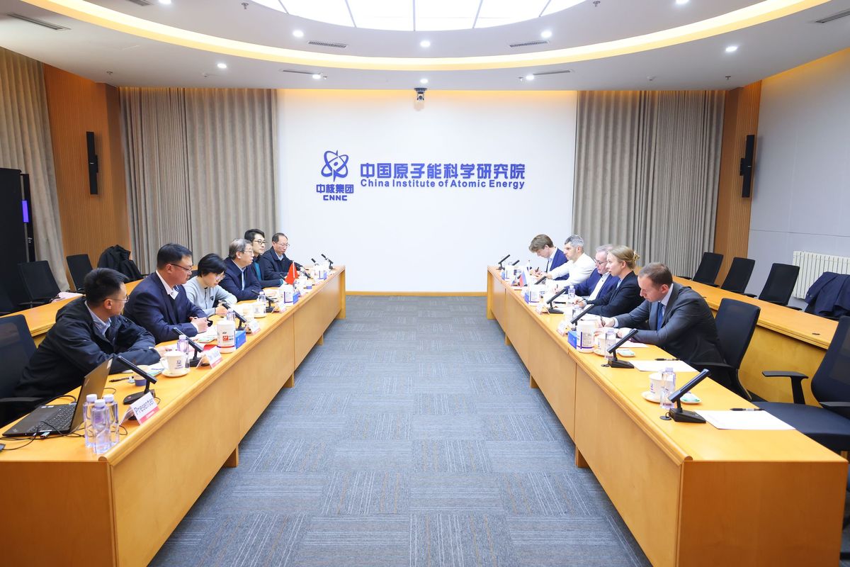俄羅斯代表團與中國合作伙伴討論在MBIR反應堆開展實驗的前景