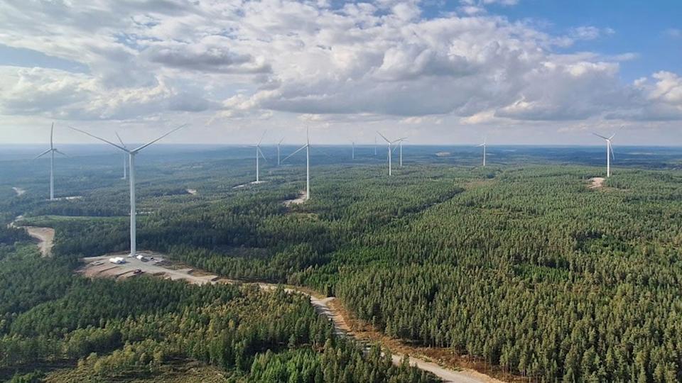 Vattenfall啟用瑞典 Bruzaholm 風電場