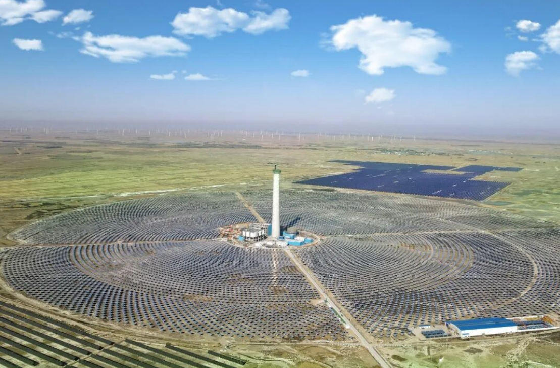 世界級示范: 通榆吉電100兆瓦光熱項目雙節點告捷